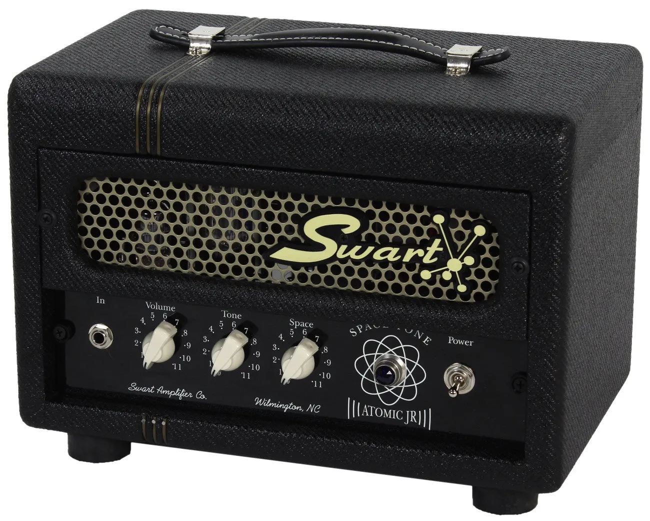 Swart Space Tone Atomic Jr Head, Dark Tweed