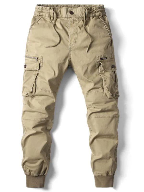 TEEK - Mens Solid Color Cargo Pants