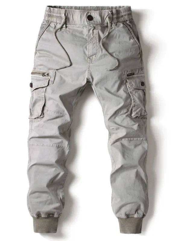 TEEK - Mens Solid Color Cargo Pants