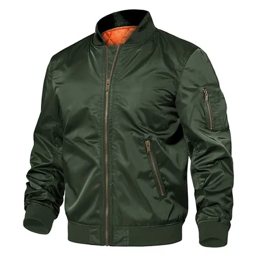 TEEK - Padded Pilot Army Bomber Jacket