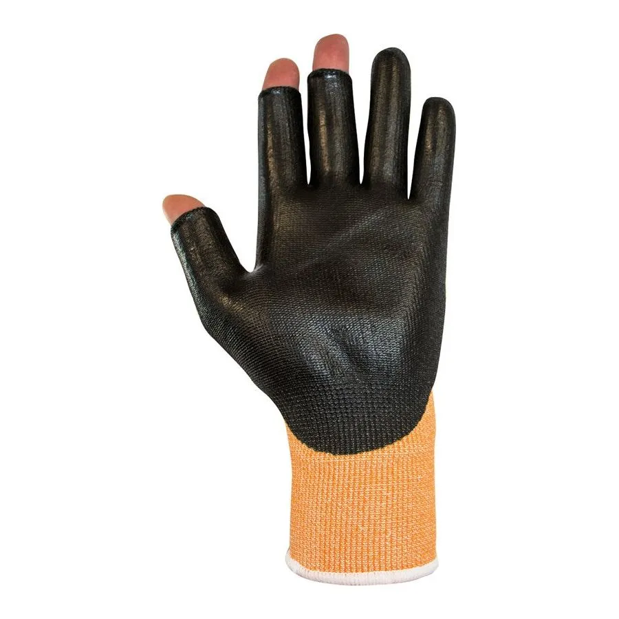 TG3220 Fingerless PU Coasted Work Gloves