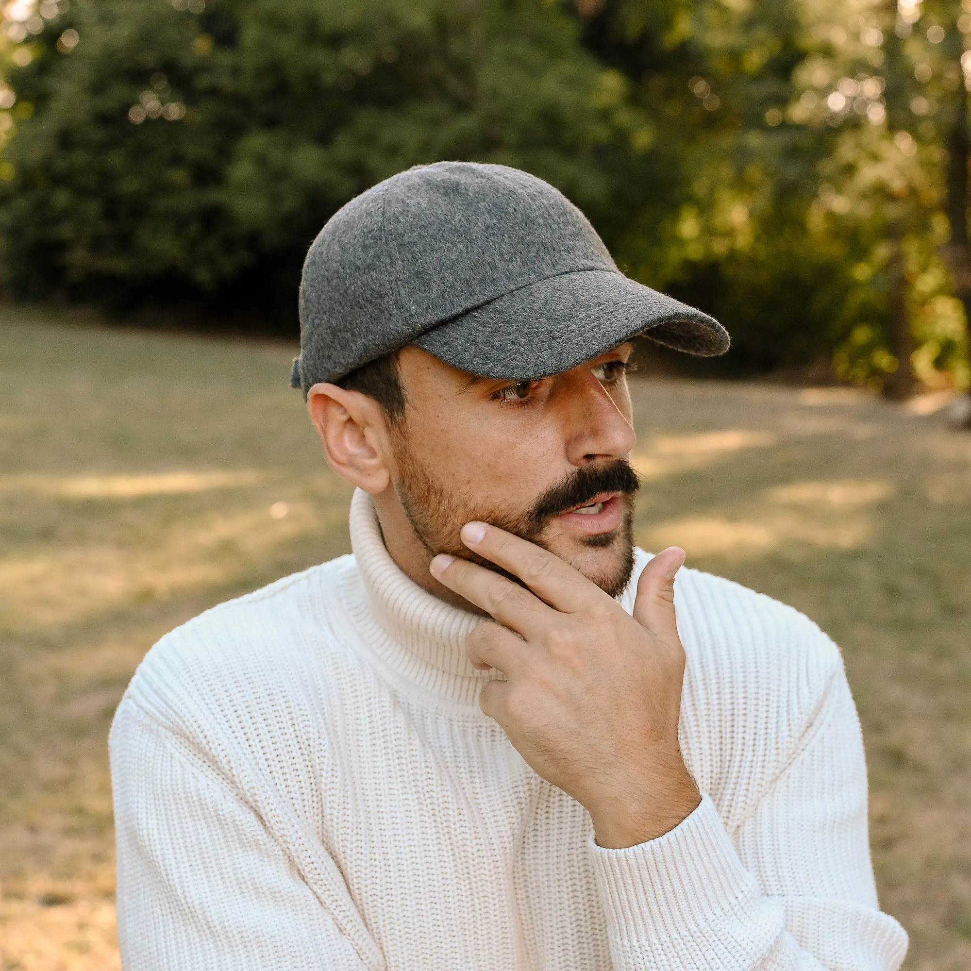 The Erebus - Cashmere Baseball Cap