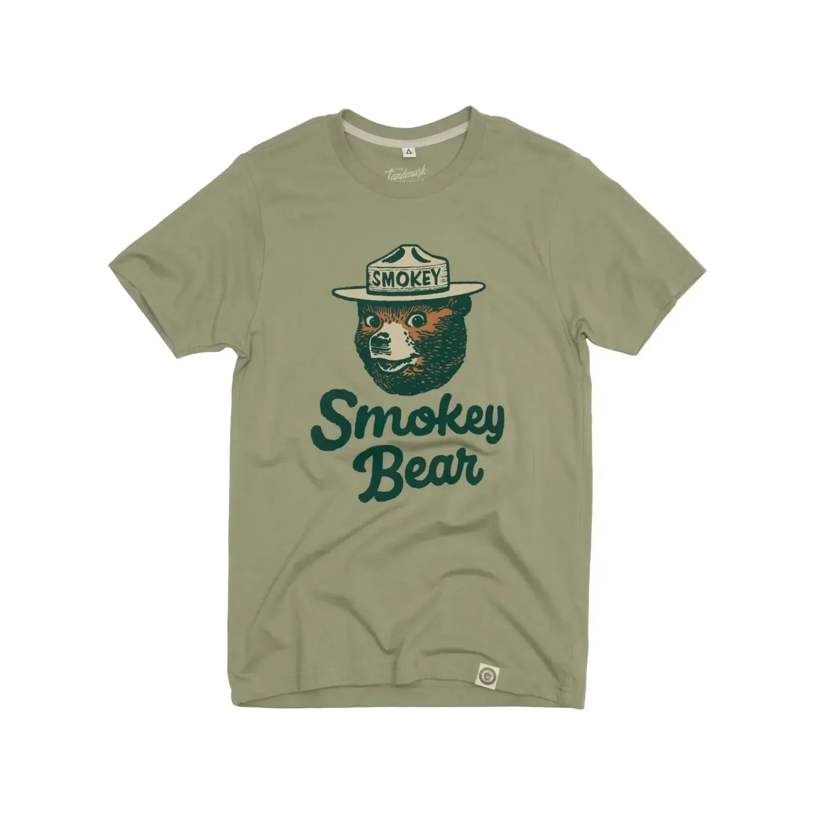 The Landmark Project Heritage Smokey Bear T-Shirt - Bay Leaf