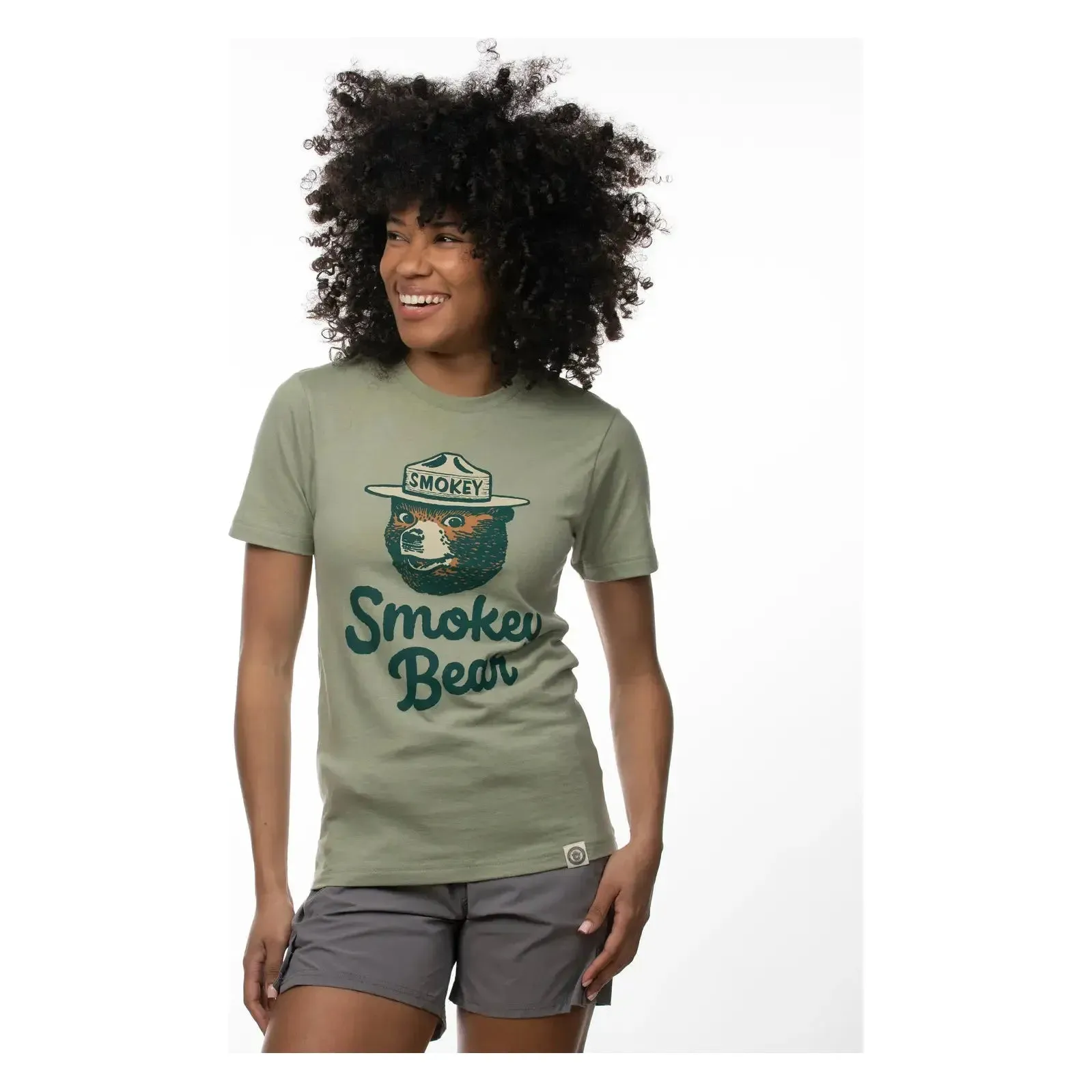 The Landmark Project Heritage Smokey Bear T-Shirt - Bay Leaf