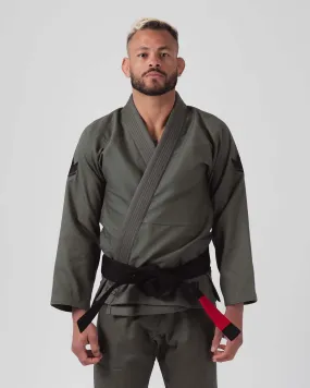 The ONE Jiu Jitsu Gi - Military Green - FREE White Belt