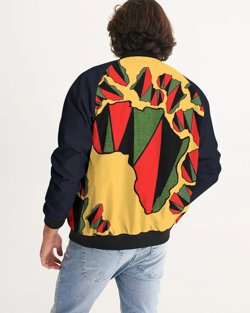 THE REAL RBG: RED BLACK & GREEN Men's Bomber Jacket