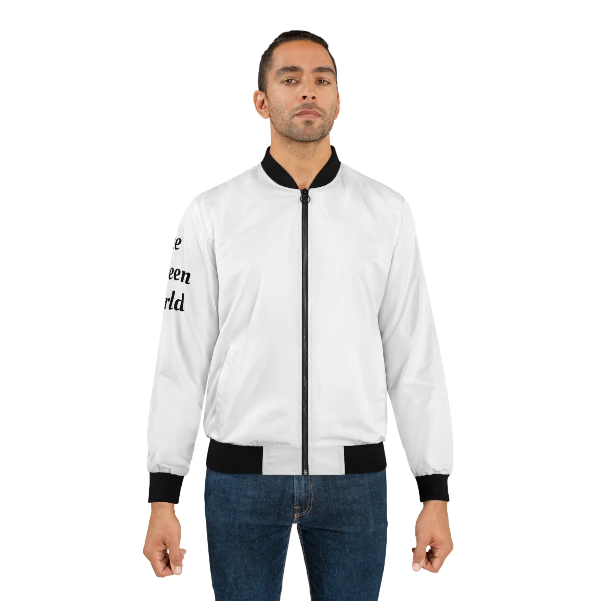 The Unseen World Men's Bomber Jacket (AOP)