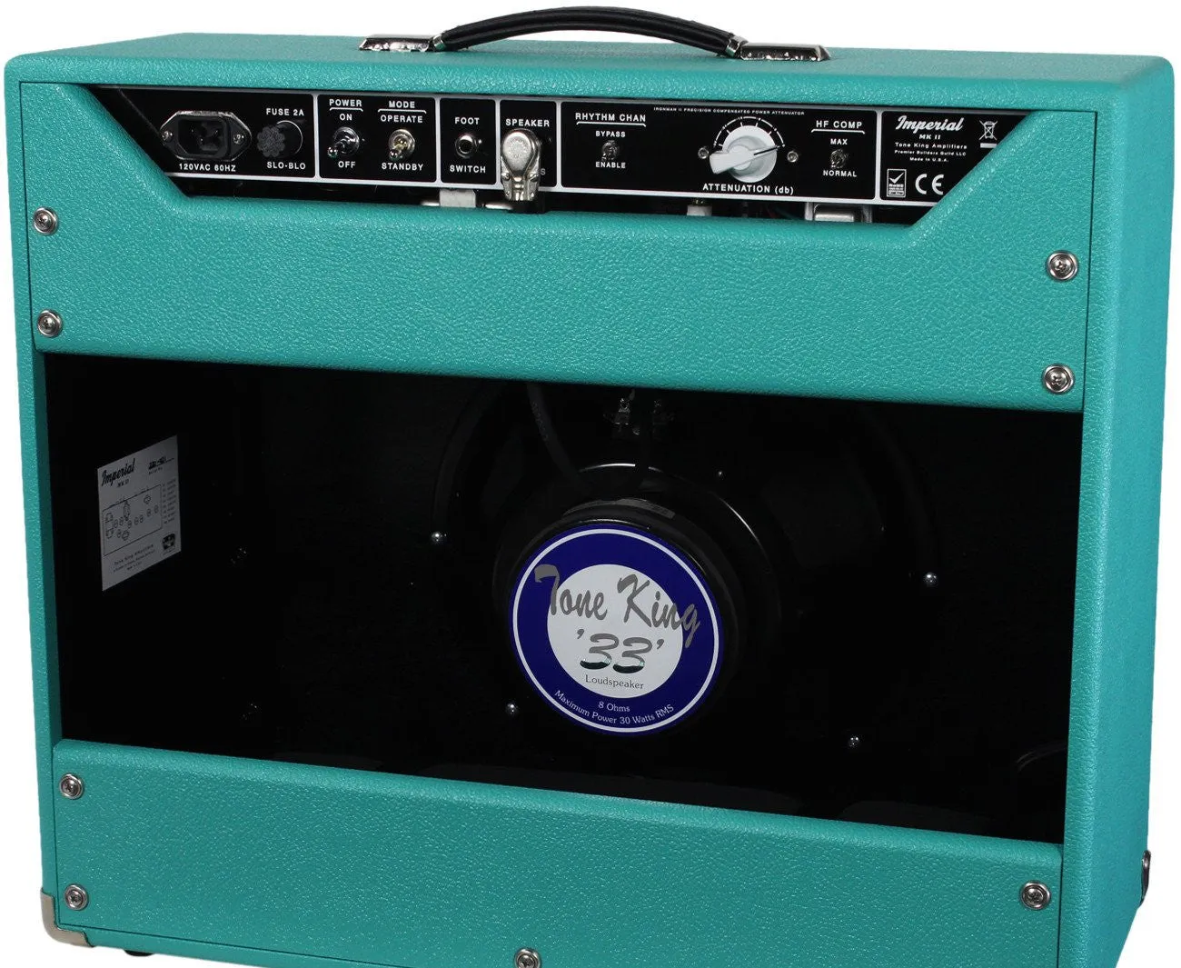 Tone King Imperial MKII - Turquoise