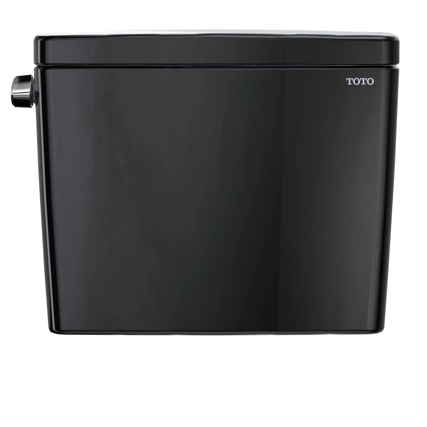 TOTO ST776EA#51 Drake 1.28 GPF Toilet Tank with Washlet  Auto Flush Compatibility, Ebony Black