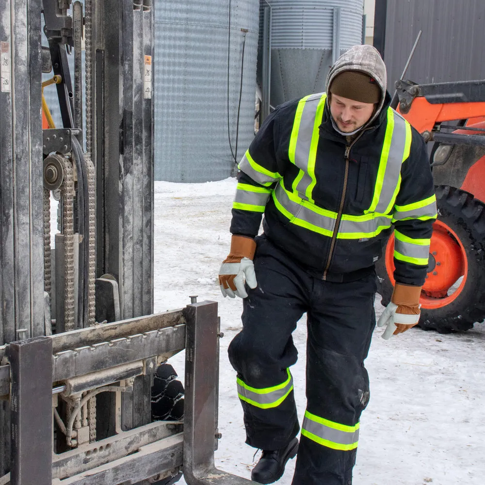 Tough Duck® Hi-Vis Safety Insulated Bomber Jacket - SJ25