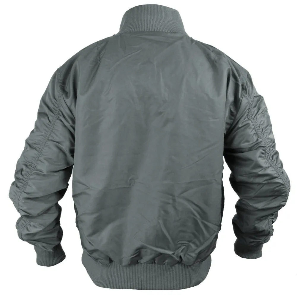 Urban Grey Tactical Flight Jacket