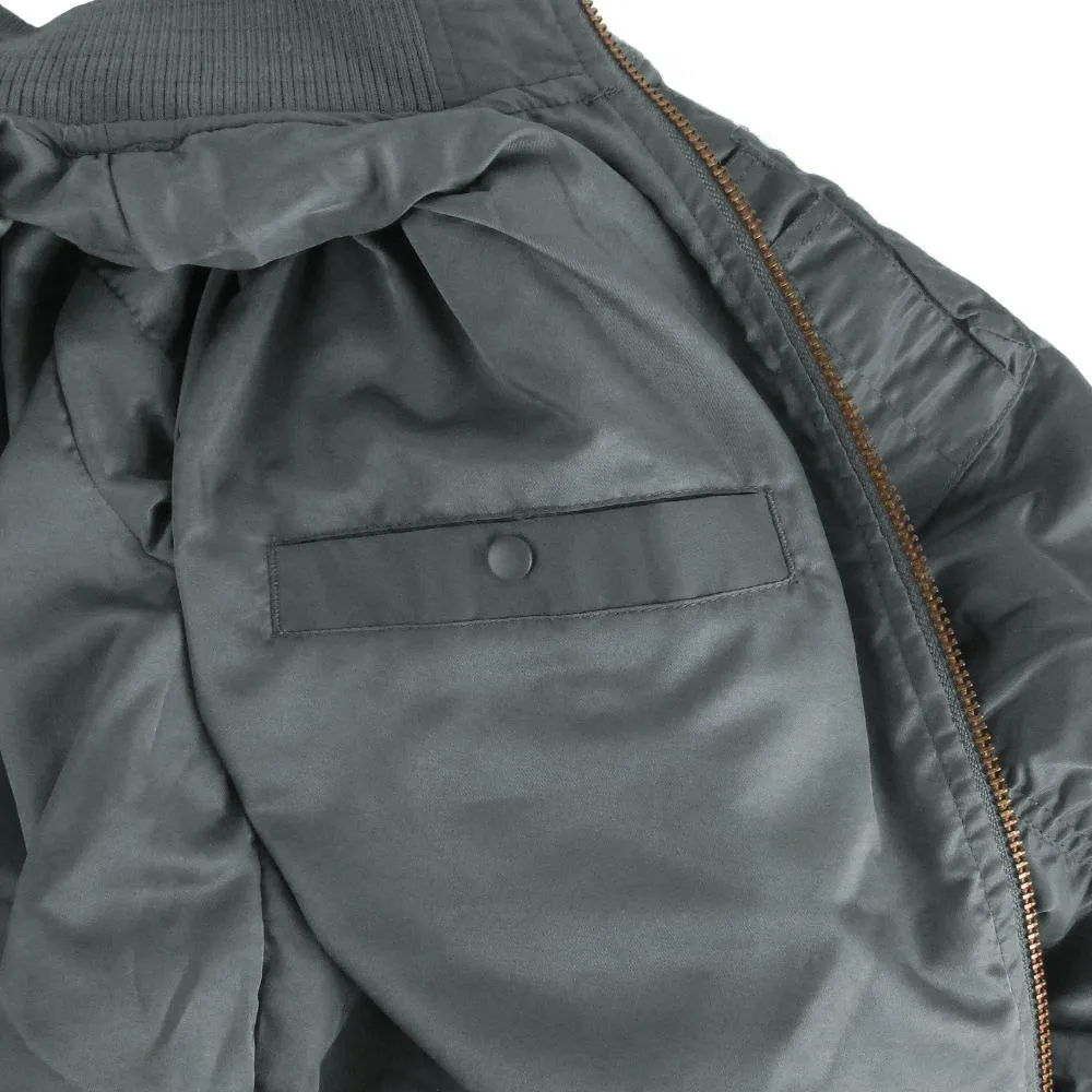 Urban Grey Tactical Flight Jacket