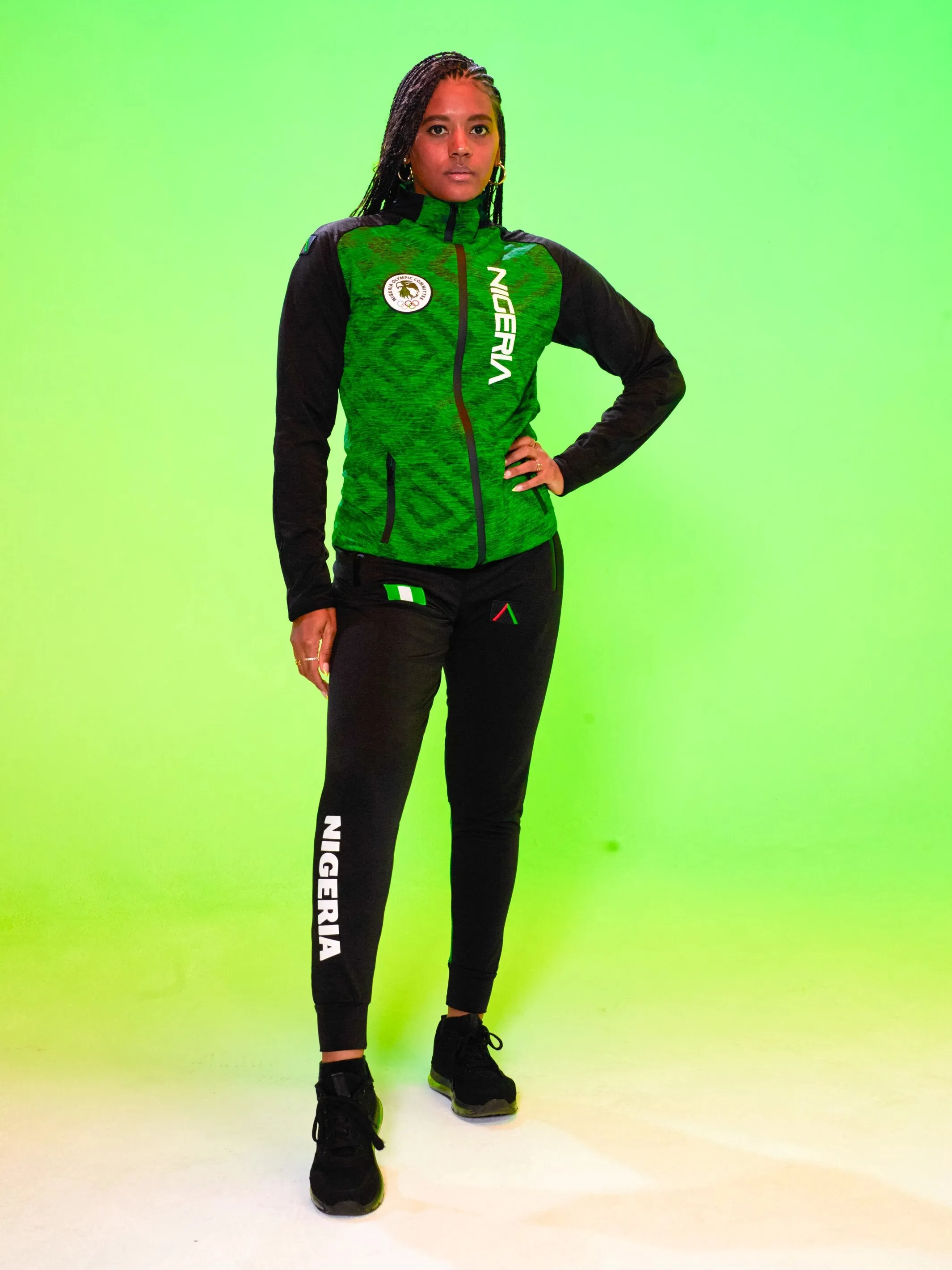 Women's Team Nigeria Track Joggers