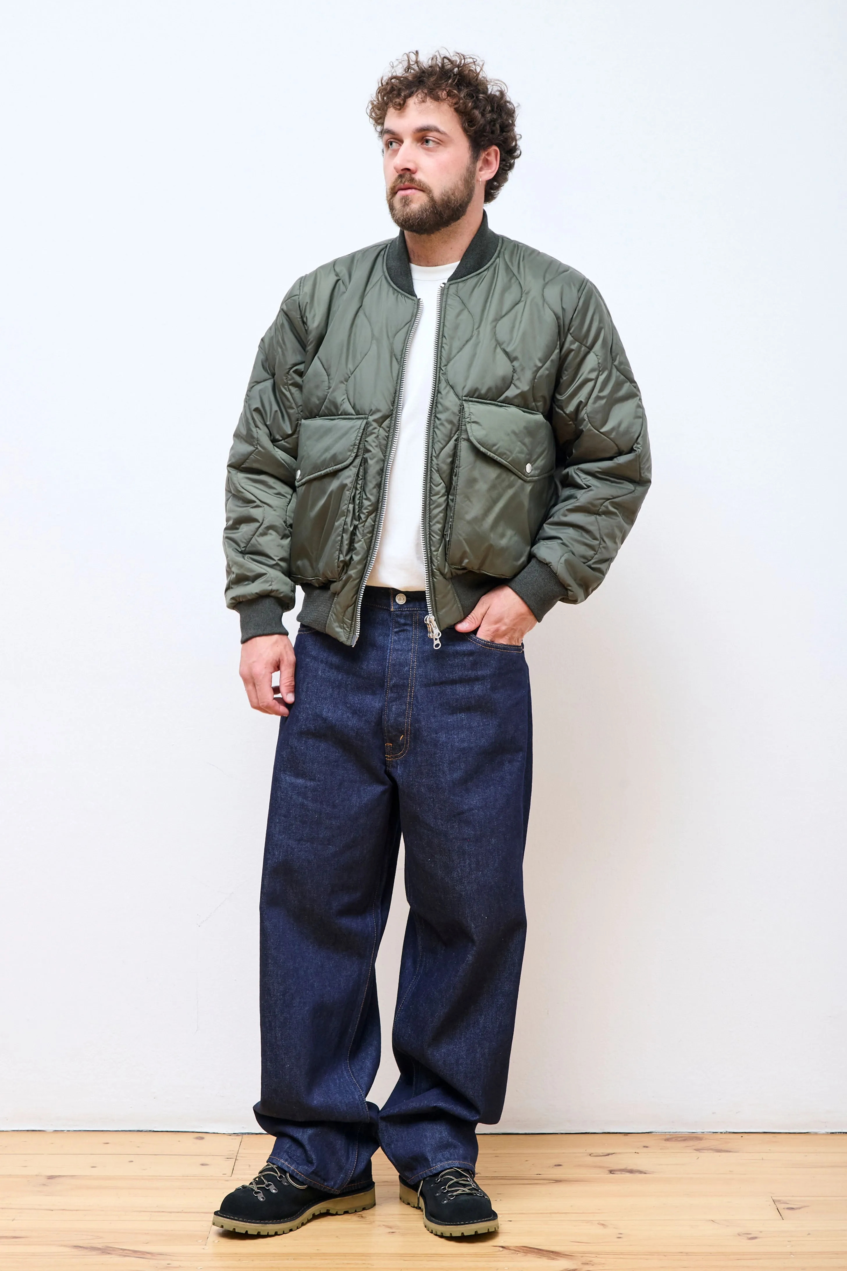 YMC x Lavenham Bomber Jacket Olive